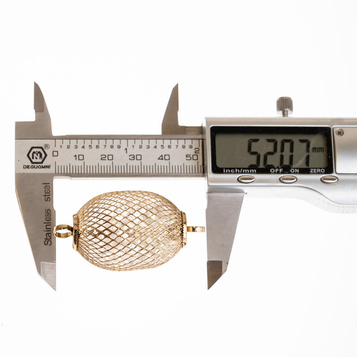 Diamond Metal Art Pendant for Diy Craft Making Toran Wall Hangings Making  | Size : 52mm | 06pcs | MA410