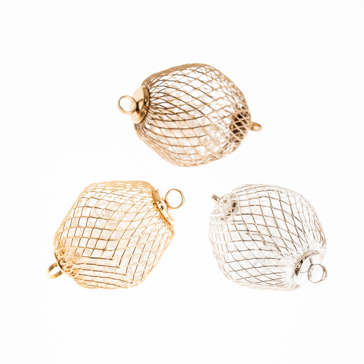 Diamond Metal Art Pendant for Diy Craft Making Toran Wall Hangings Making  | Size : 54mm | 04pcs