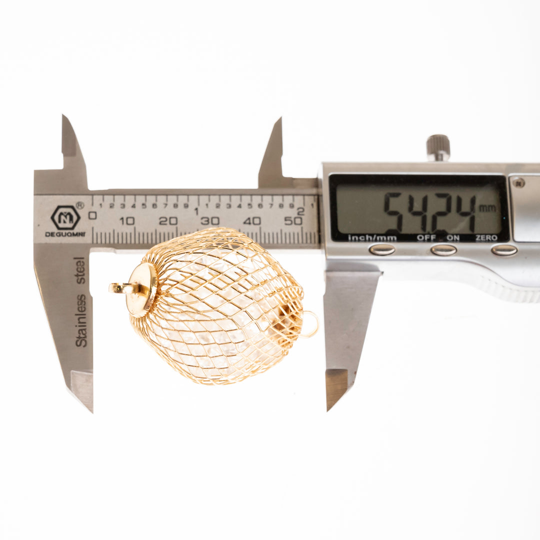 Diamond Metal Art Pendant for Diy Craft Making Toran Wall Hangings Making  | Size : 54mm | 04pcs