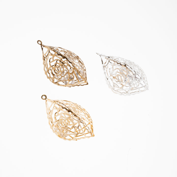 Diamond Metal Art Pendant for Diy Craft Making Toran Wall Hangings Making  | Size : 48mm | 10pcs