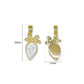 Carrot MOP Anti-Tarnish Charm | Size : 23mm | Qty : 1pc