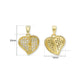 Heart Pave Anti-Tarnish Charm | Size : 20mm | Qty : 1pc
