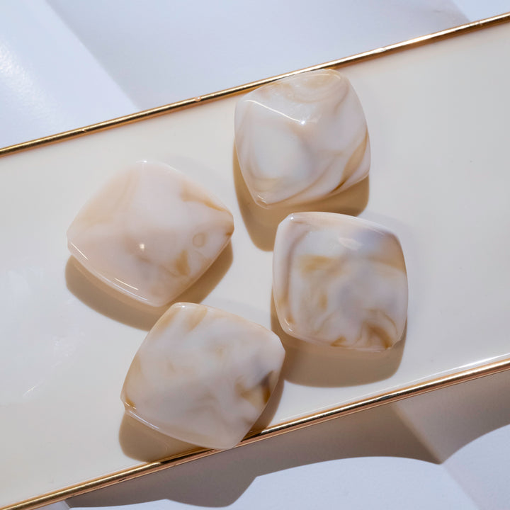 Marble Plastic Beads | Size : 40mm