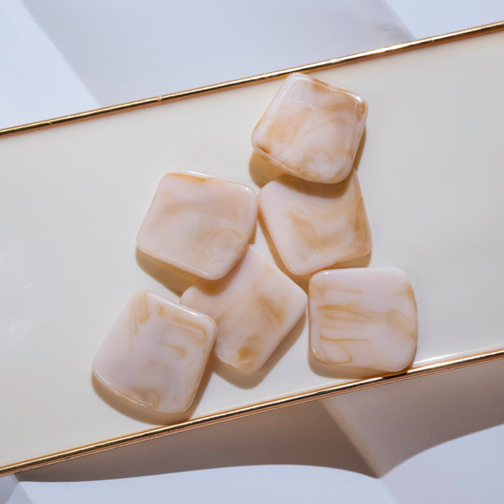 Marble Plastic Beads | Size : 28mm