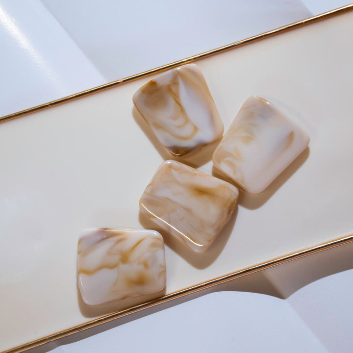 Marble Plastic Beads | Size : 32mm