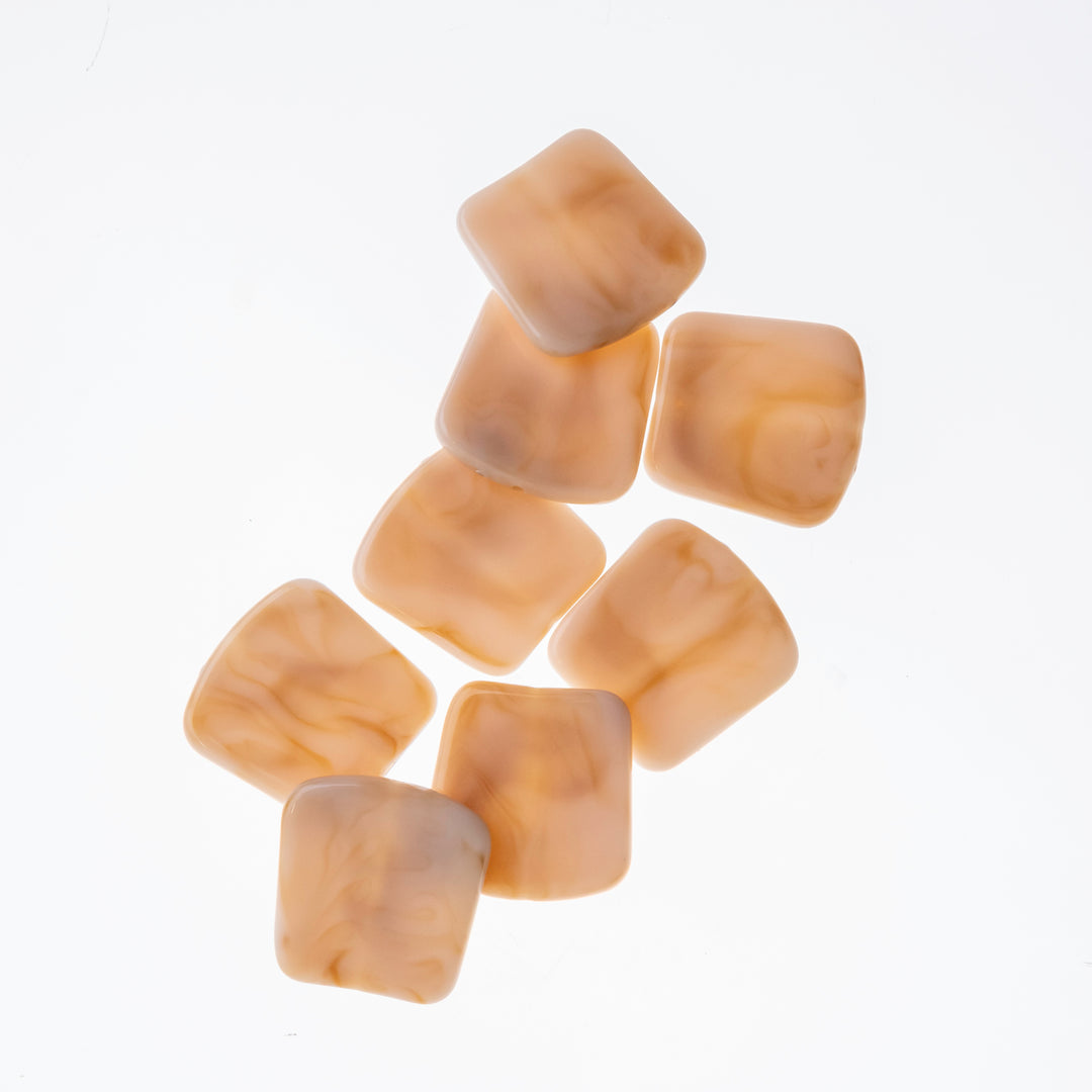 Marble Plastic Beads | Size : 28mm