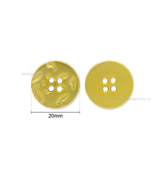4-Hole Metal Button | Qty : 5pcs | G-1-16