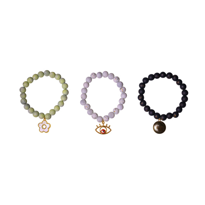 Elegant Glass Beads | Size : 8mm | 1 Line | Approx 100 pcs | GB48