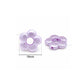 Assorted Pastel Acrylic Hollow Center Flower Beads | Size : 19mm | PB54