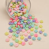 Assorted Pastel Acrylic Daisy Flower Beads | Size : 10mm | PB57