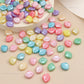 Assorted Pastel Acrylic Seashell Beads | Size : 10mm | PB58
