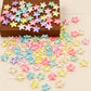 Assorted Pastel Acrylic Star Beads | Size : 11mm | PB61