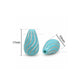 Fluted Pear Drop Plastic Beads | Size : 17mm | PB90