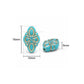 Diamond Oval Plastic Beads | Size : 16mm | PB89