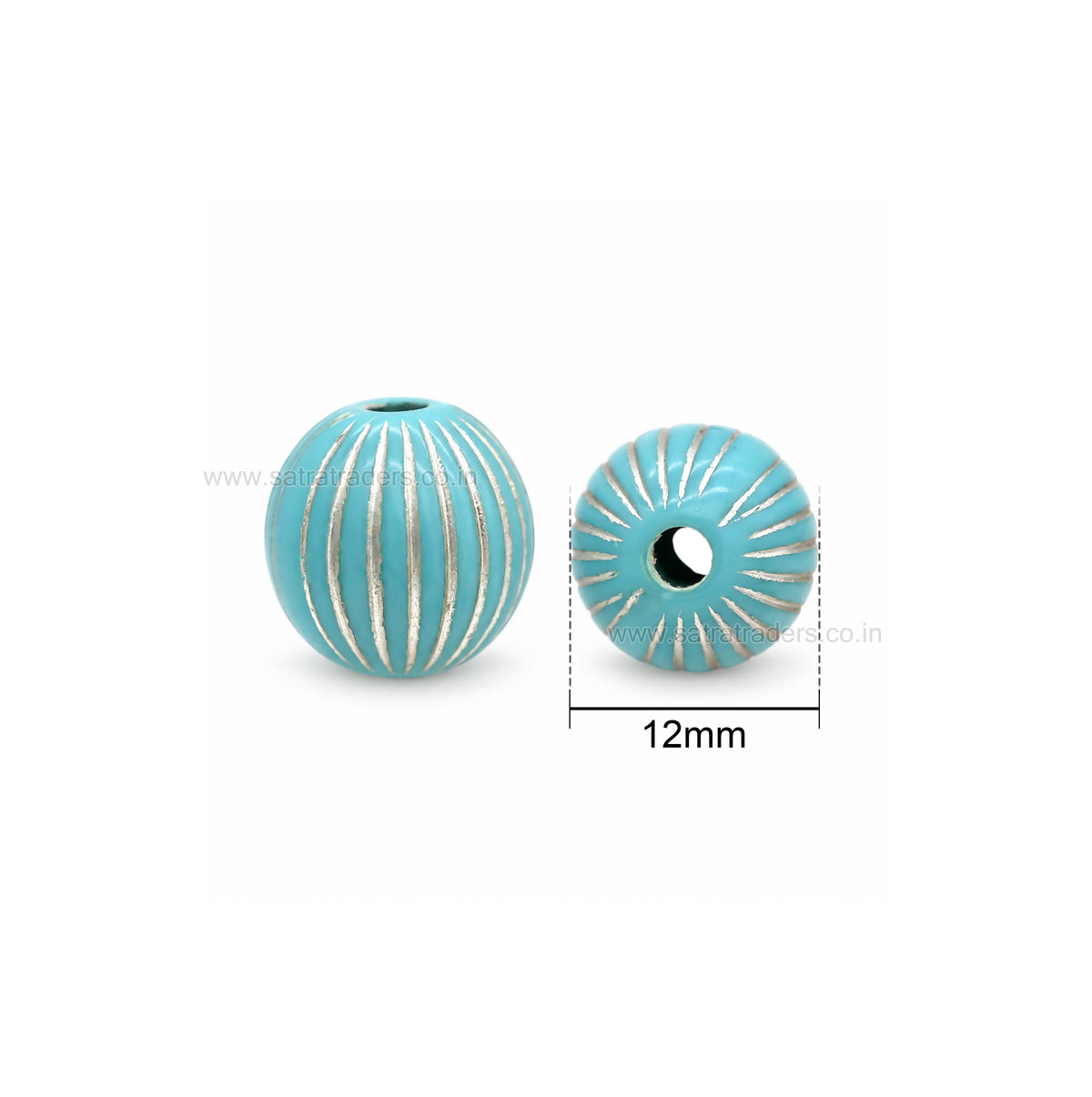 Melon ball Plastic Beads | Size : 12mm | PB83