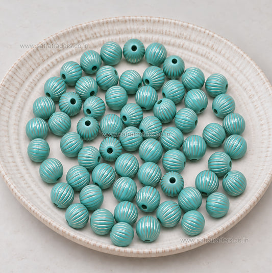 Melon ball Plastic Beads | Size : 12mm | PB83
