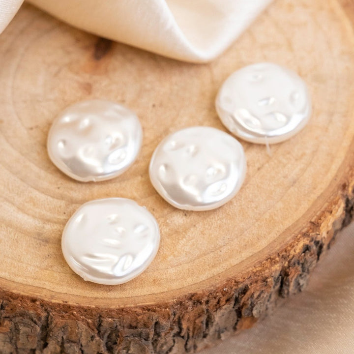 Uncut Flat Round Beads ki