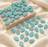 Botanical Petal Plastic Beads | Size : 13mm | PB78