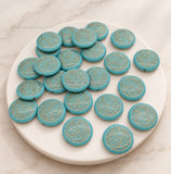 Flat Disc Plastic Beads | Size : 25mm | PB77