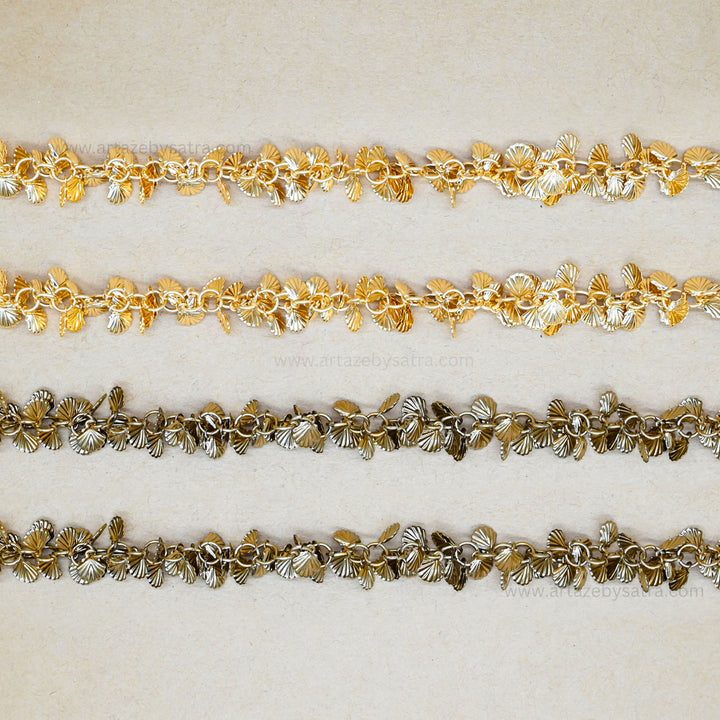 Fan Shape Iron Chain | Size : 15mm | Qty : 1mtr | IC17