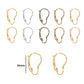 Mango Bali Earing Finding | Size : 20mm | Qty : 10pcs | EF04