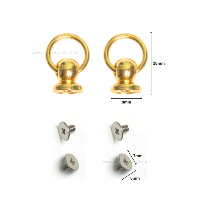 Mobile Cover Clasps | Size : 15mm | Qty : 20pcs | BF70