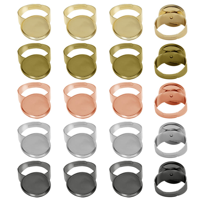 Finger Ring Base | Size : 15mm | 20pcs | BF87