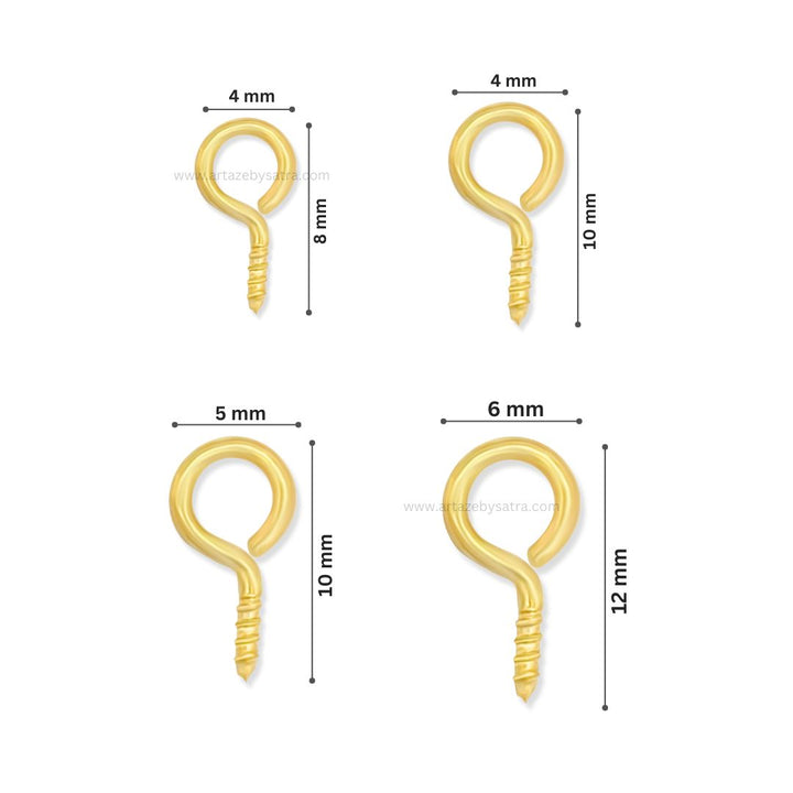 Screw Eye Pins | Qty : 100g | BF30