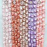 Uncut Glass Pearl Drop Beads | Size : 16*11mm | GB19
