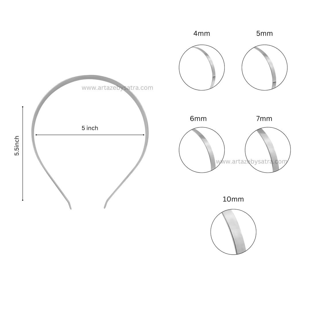 Metal Hair Band | Qty : 10pcs