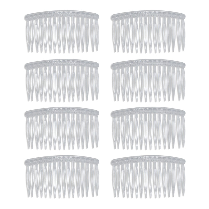 Transparent Plastic Hair Comb | Size : 3.5inch | Qty : 20pcs | HA23