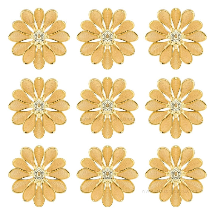 Metal Art Flower| Size : 40mm | 20pcs | MA200