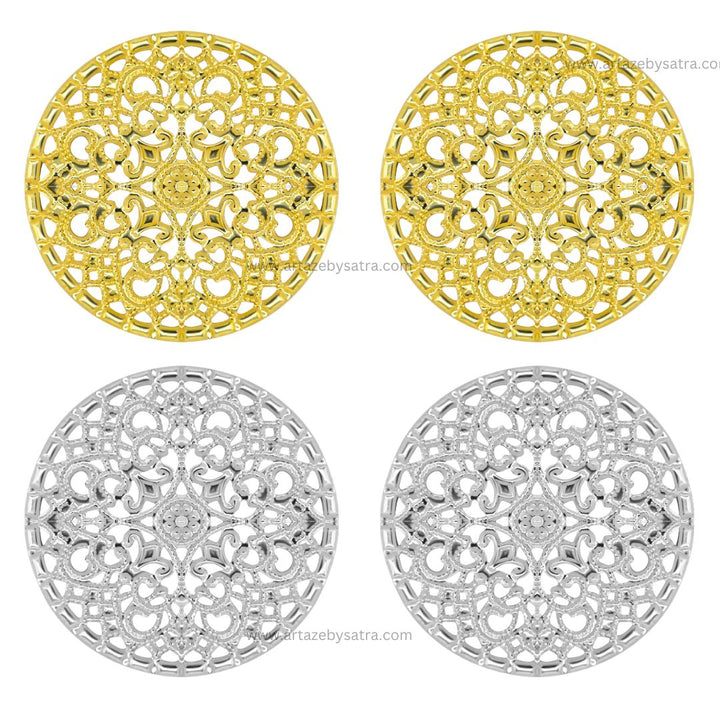 Round Metal Art Base | Size : 41mm | 100g | MA101