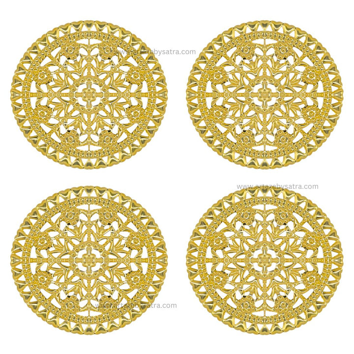 Round Metal Art Base | Size : 79mm | 100g | MA102