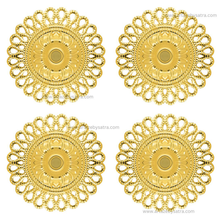 Round Metal Art Base | Size : 57mm | 100g | MA104