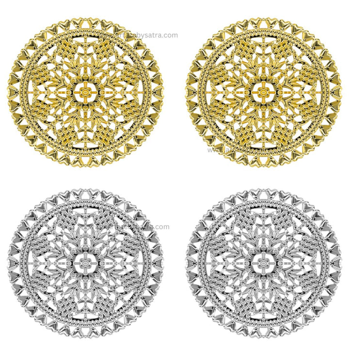 Round Metal Art Base | 100g | F-28-11 | MA106