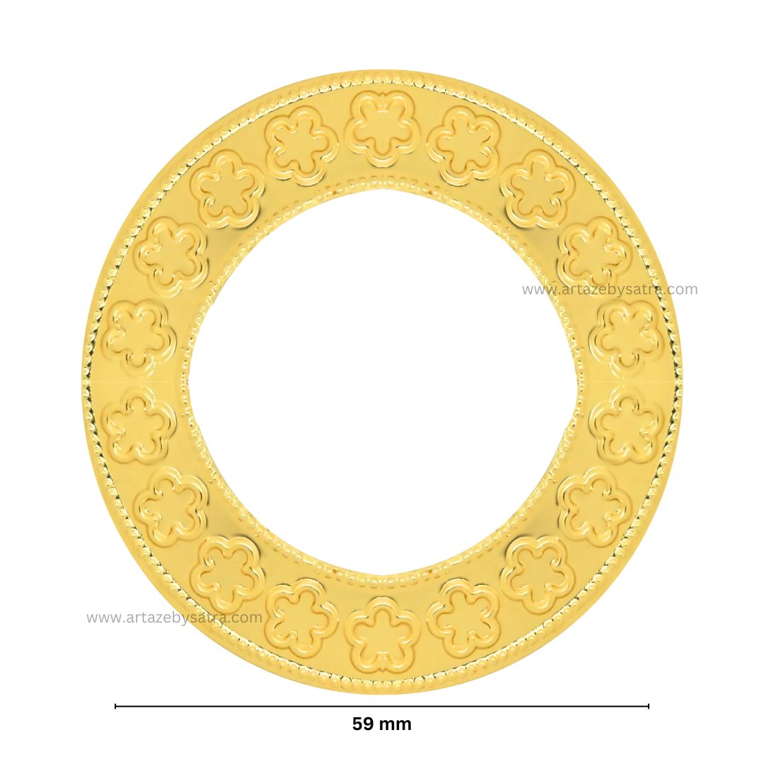 Metal Art Base | Size : 59mm | 100g | MA107