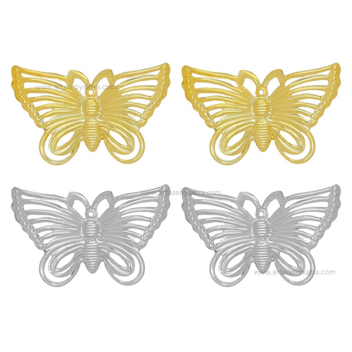 Butterfly Metal Art | Size : 27mm | 20pcs | MA13