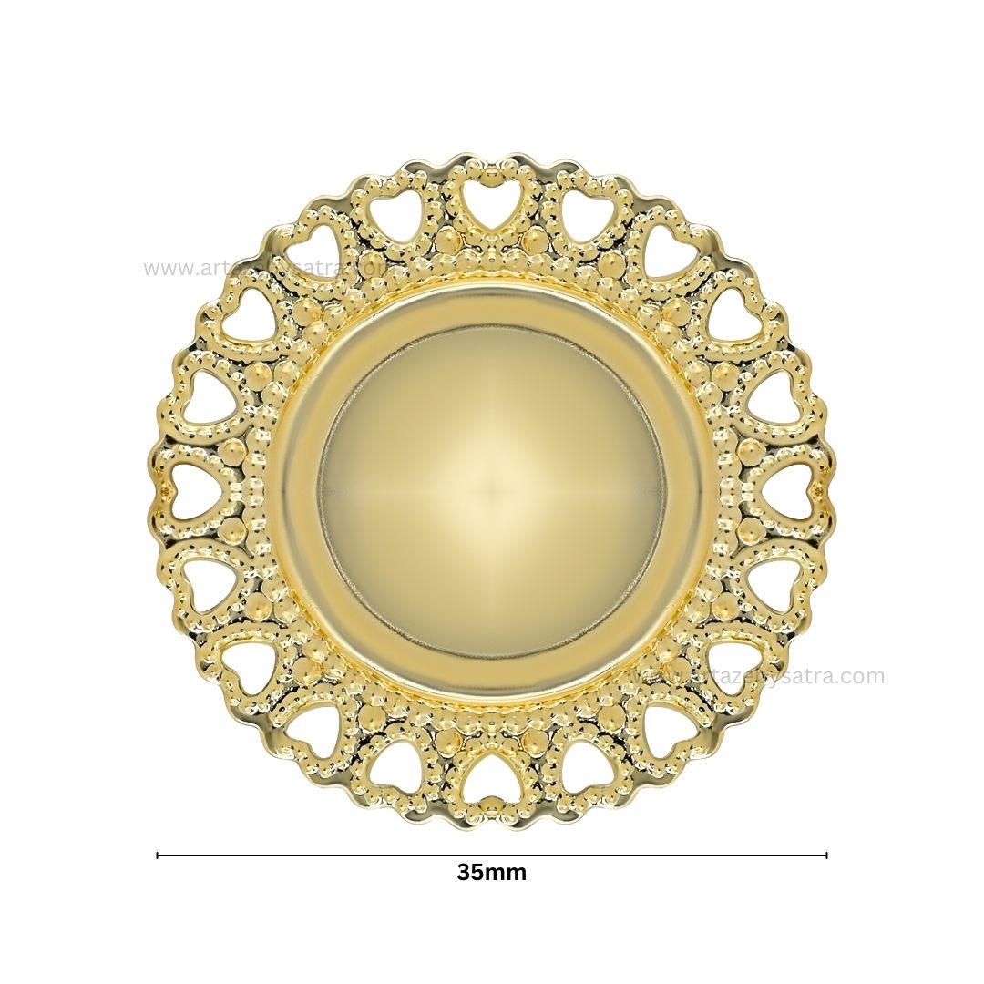 Metal Art Base | Size : 35mm | 100g | MA139