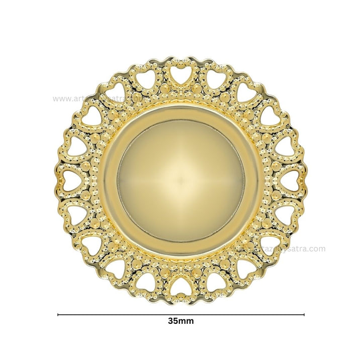 Metal Art Base | Size : 35mm | 100g | MA139
