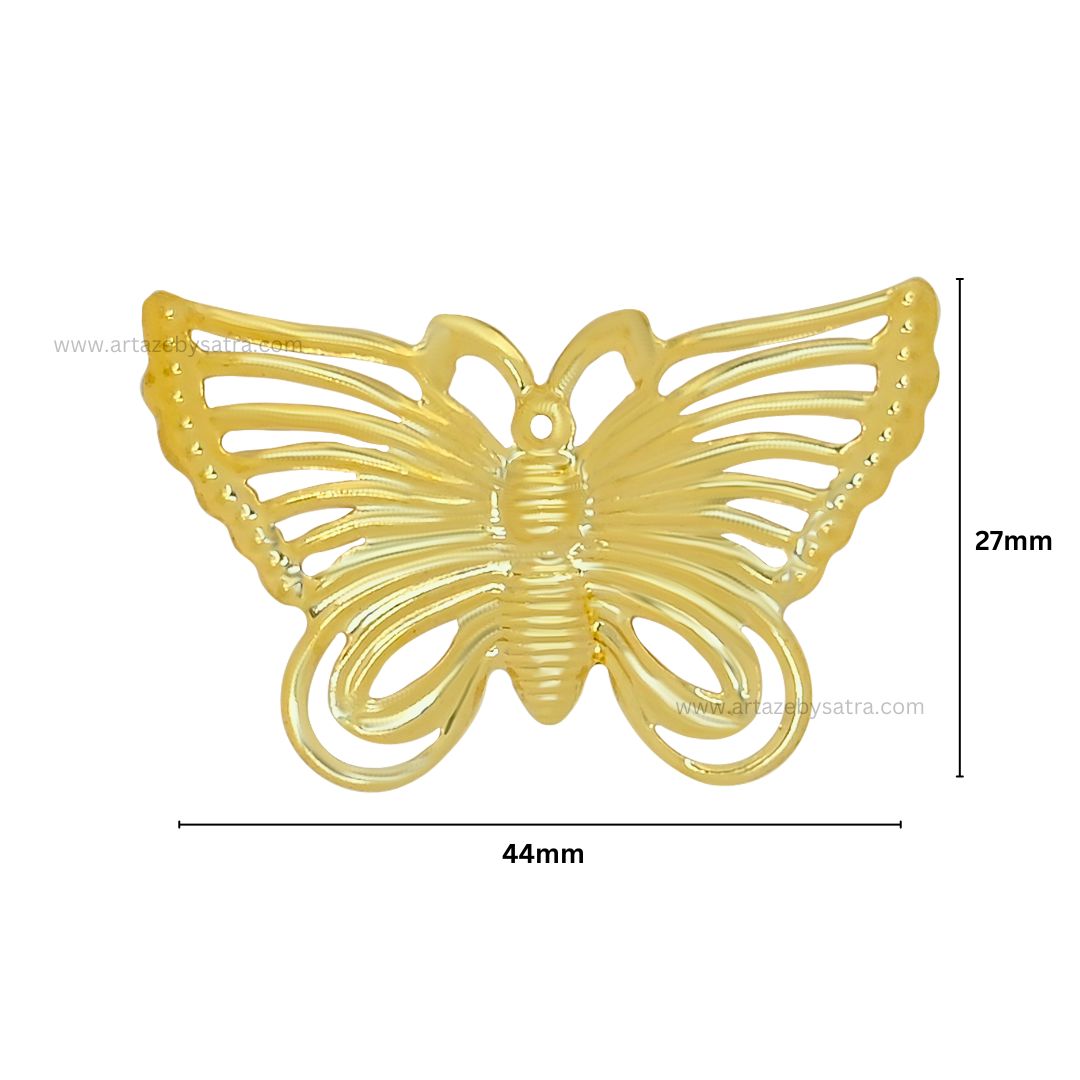 Butterfly Metal Art | Size : 27mm | 20pcs | MA13