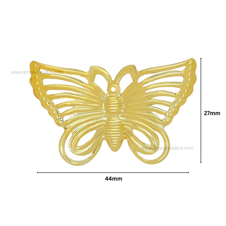 Butterfly Metal Art | Size : 27mm | 20pcs | MA13