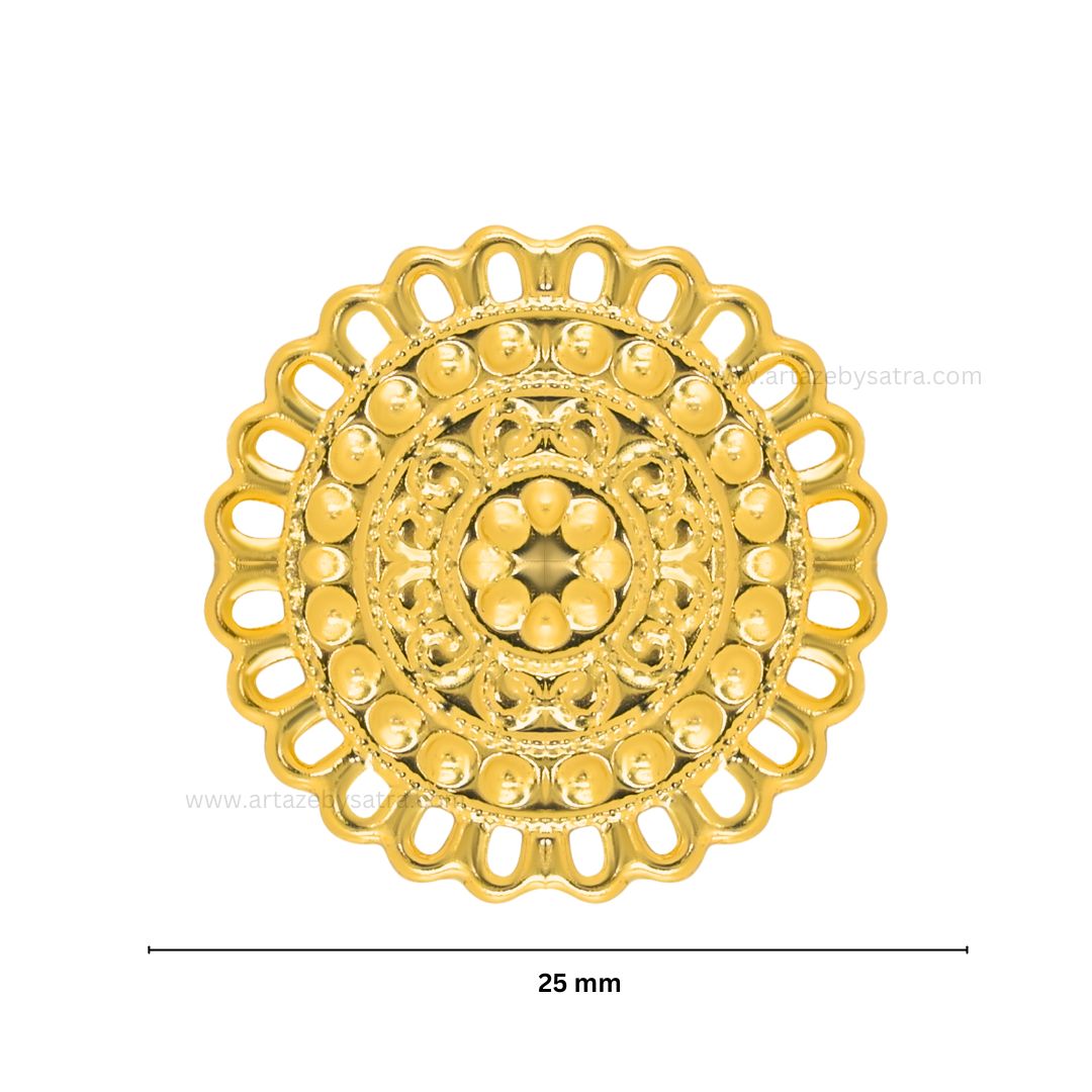 Metal Art Base | Size : 25mm | 100g | MA165