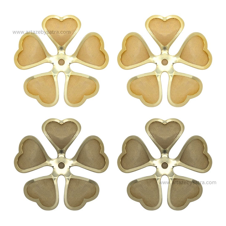 Metal Art Flower| Size : 42mm | 50pcs | MA191