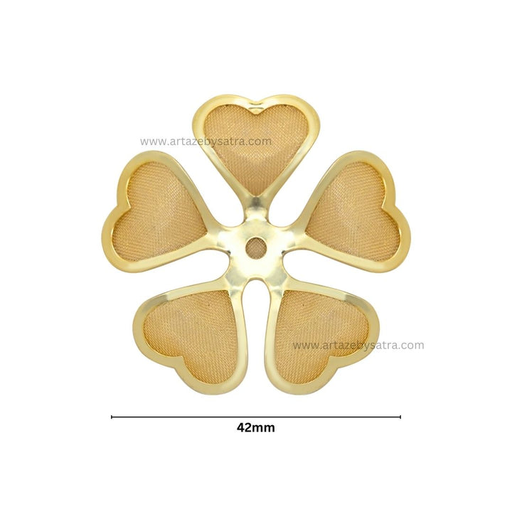 Metal Art Flower| Size : 42mm | 50pcs | MA191