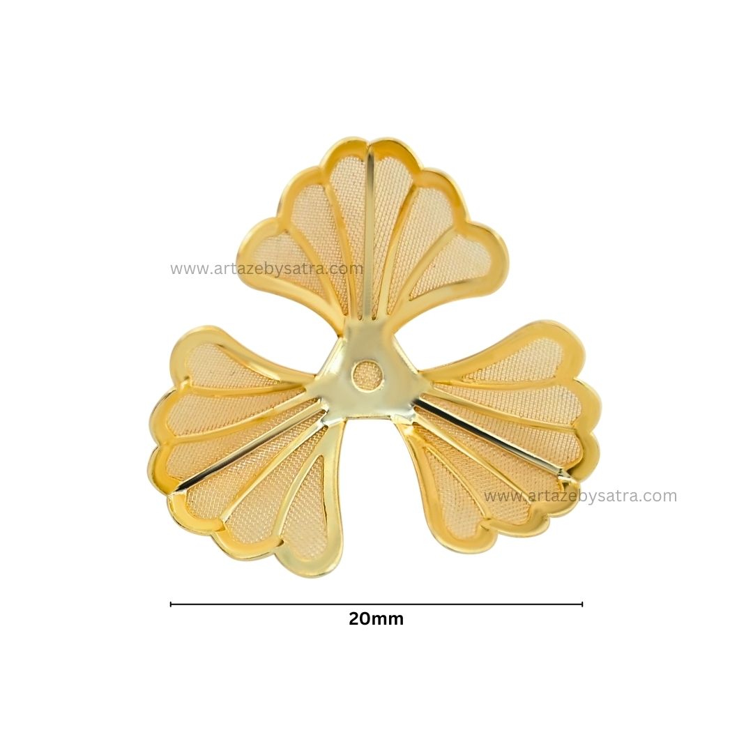 Metal Art Flower| Size : 20mm | 50pcs | MA196