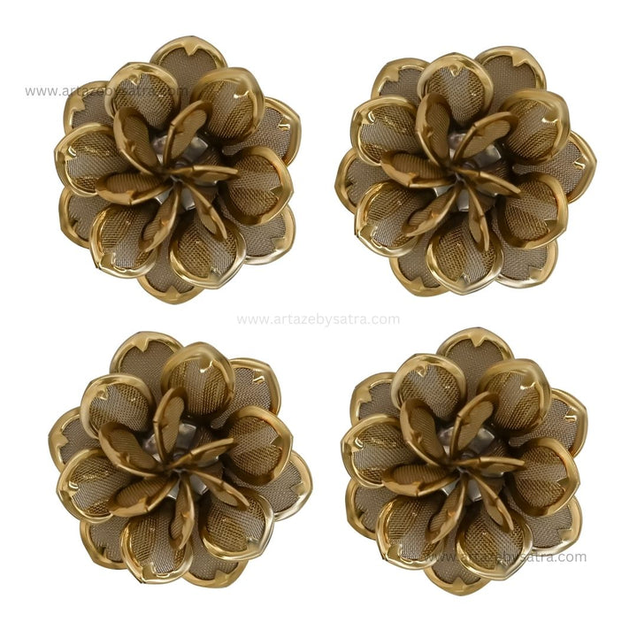 Metal Art Flower | Size : 30mm | 10pcs | MA197
