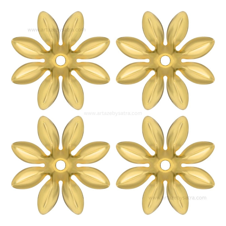 Metal Art Flower | Size : 29mm | 50pcs | MA203