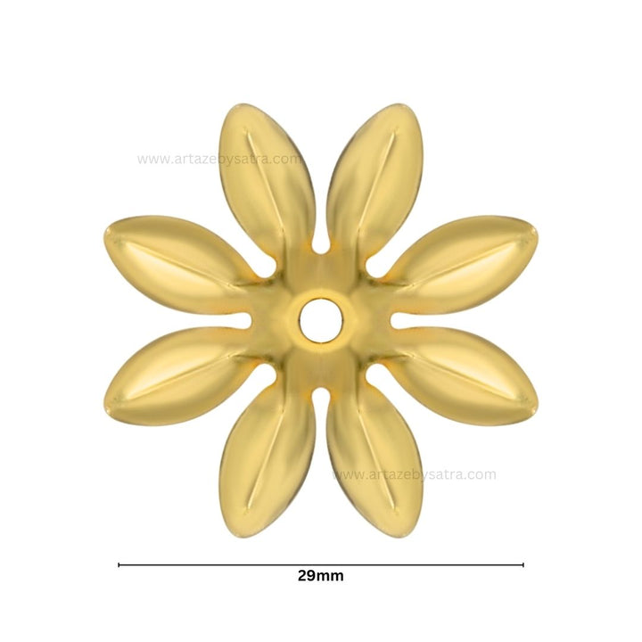 Metal Art Flower | Size : 29mm | 50pcs | MA203