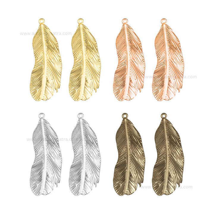 Leaf Metal Art Base | Size : 28mm,43mm,26mm | Qty : 100pcs | F-3-1 | MA220